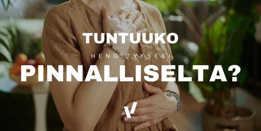 Tuntuuko hengitys pinnalliselta? Pallean toiminta voi vaikuttaa siihen